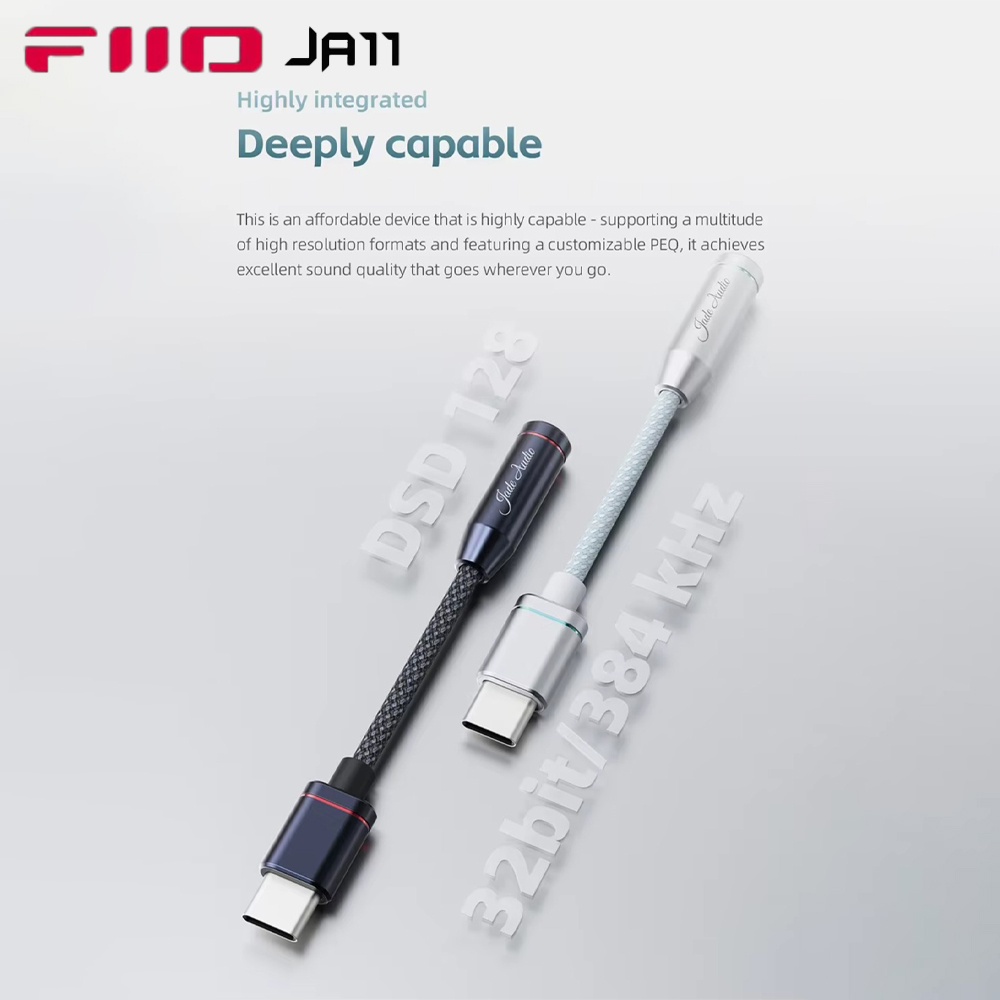 Headphone Amplifier Dac - محول FiiO JadeAudio JA11 المحمول لتضخيم