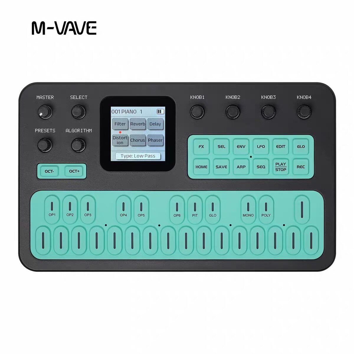 جهاز M-VAVE FM1، مُعزِّز صوت F - مراجعة Midi Controller Pad وسعره