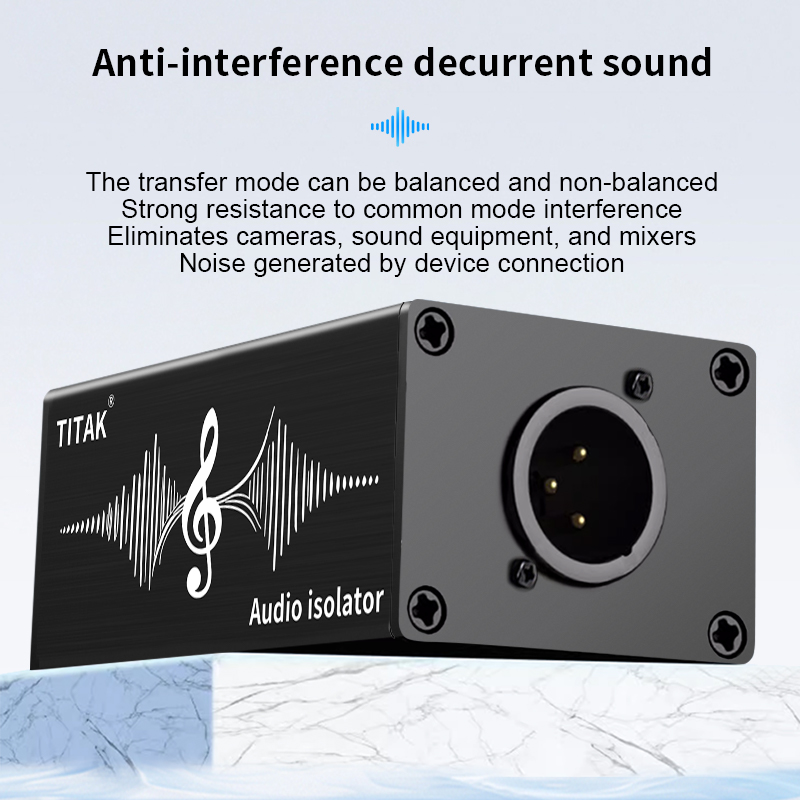 عازل صوت XLR 6.35 مم، محول عزل - مراجعة Audio Music Dj وسعره